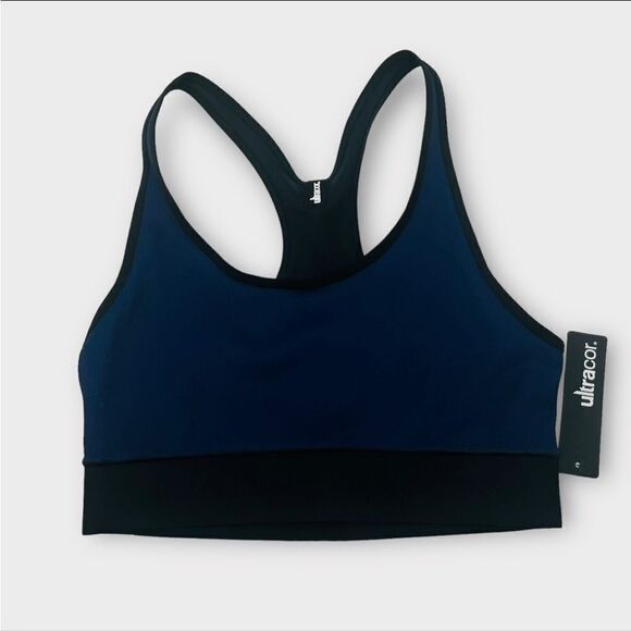 ultracor Other - Ultracor Lux Essentials Terrain Sports Bra in Blue Women’s Size M NWT